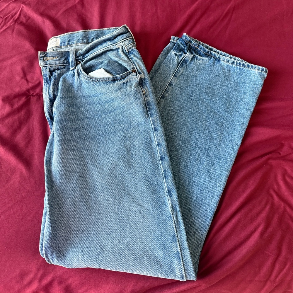 90s High-Rise wide leg Light Blue Women’s Jeans